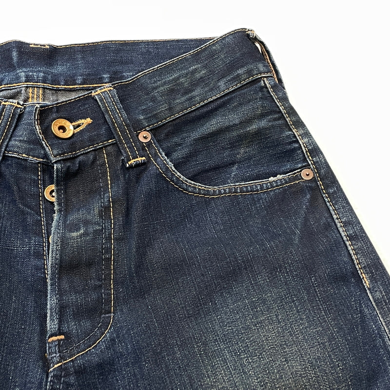 【現状渡し品】【メンズ】 ANACHRONORM アナクロノーム STANDARD BAL期 DENIM PANTS スタンダード バルキ デニム パンツ ボトムス ジーンズ 151-261029-sa-17-teih サイズ：30 カラー：インディゴ 万代Net店