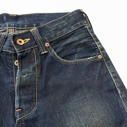【現状渡し品】【メンズ】 ANACHRONORM アナクロノーム STANDARD BAL期 DENIM PANTS スタンダード バルキ デニム パンツ ボトムス ジーンズ 151-261029-sa-17-teih サイズ：30 カラー：インディゴ 万代Net店