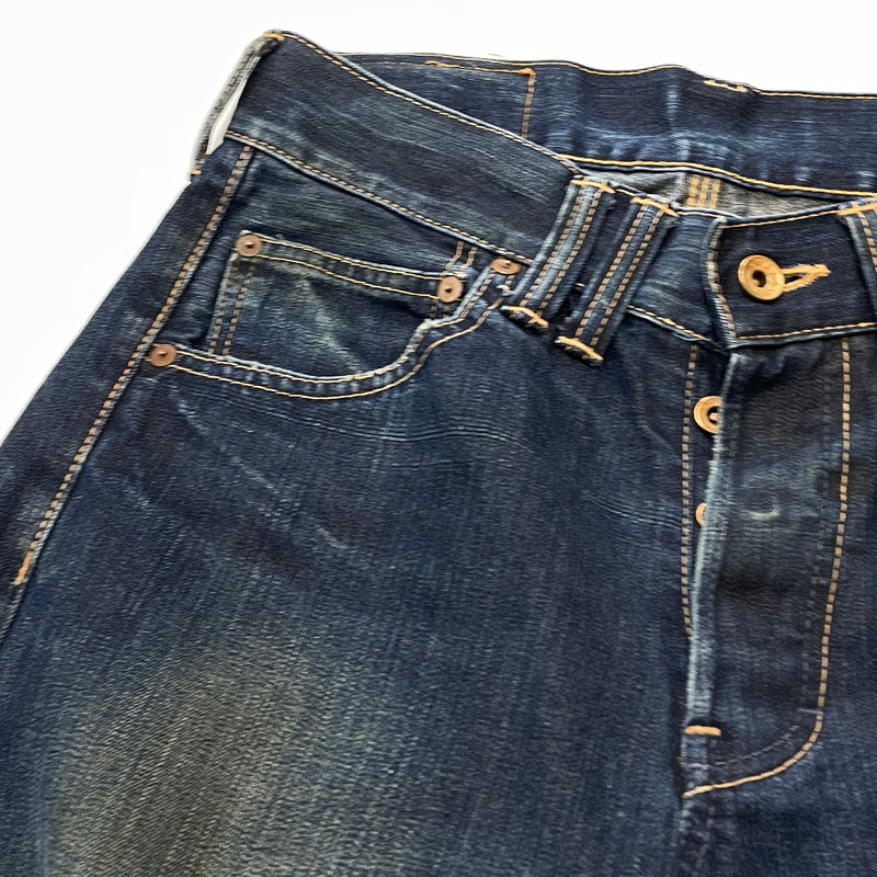 【現状渡し品】【メンズ】 ANACHRONORM アナクロノーム STANDARD BAL期 DENIM PANTS スタンダード バルキ デニム パンツ ボトムス ジーンズ 151-261029-sa-17-teih サイズ：30 カラー：インディゴ 万代Net店