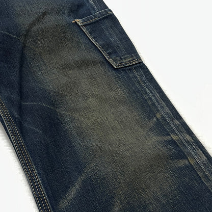 【現状渡し品】【メンズ】 ANACHRONORM アナクロノーム STANDARD BAL期 DENIM PANTS スタンダード バルキ デニム パンツ ボトムス ジーンズ 151-261029-sa-17-teih サイズ：30 カラー：インディゴ 万代Net店