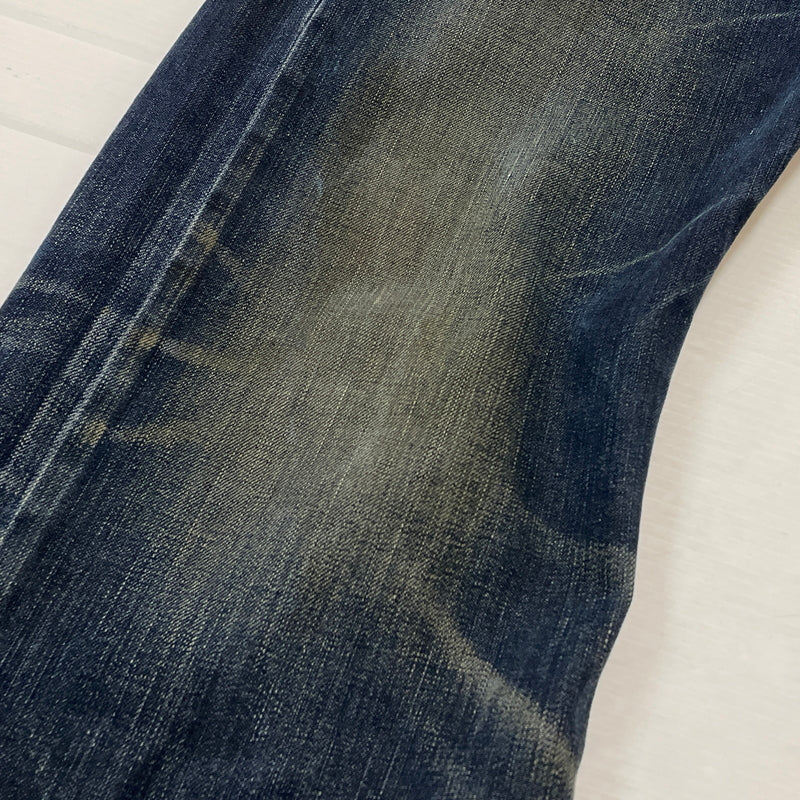 【現状渡し品】【メンズ】 ANACHRONORM アナクロノーム STANDARD BAL期 DENIM PANTS スタンダード バルキ デニム パンツ ボトムス ジーンズ 151-261029-sa-17-teih サイズ：30 カラー：インディゴ 万代Net店