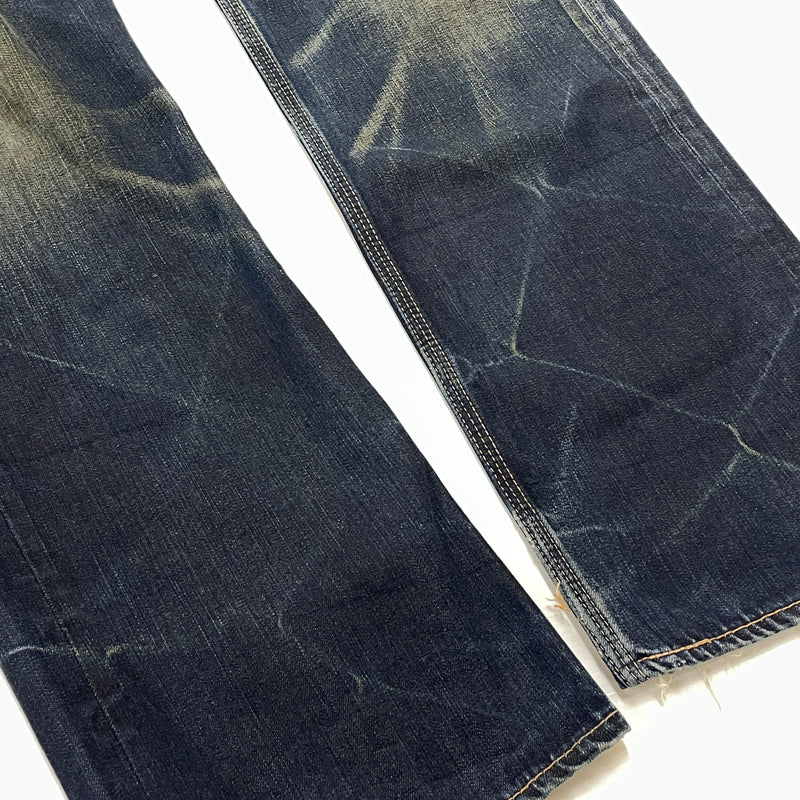 【現状渡し品】【メンズ】 ANACHRONORM アナクロノーム STANDARD BAL期 DENIM PANTS スタンダード バルキ デニム パンツ ボトムス ジーンズ 151-261029-sa-17-teih サイズ：30 カラー：インディゴ 万代Net店