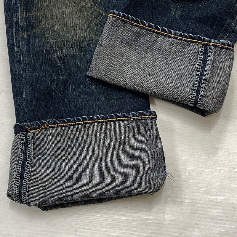 【現状渡し品】【メンズ】 ANACHRONORM アナクロノーム STANDARD BAL期 DENIM PANTS スタンダード バルキ デニム パンツ ボトムス ジーンズ 151-261029-sa-17-teih サイズ：30 カラー：インディゴ 万代Net店
