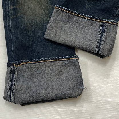 【現状渡し品】【メンズ】 ANACHRONORM アナクロノーム STANDARD BAL期 DENIM PANTS スタンダード バルキ デニム パンツ ボトムス ジーンズ 151-261029-sa-17-teih サイズ：30 カラー：インディゴ 万代Net店