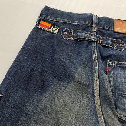 【現状渡し品】【メンズ】 ANACHRONORM アナクロノーム STANDARD BAL期 DENIM PANTS スタンダード バルキ デニム パンツ ボトムス ジーンズ 151-261029-sa-17-teih サイズ：30 カラー：インディゴ 万代Net店