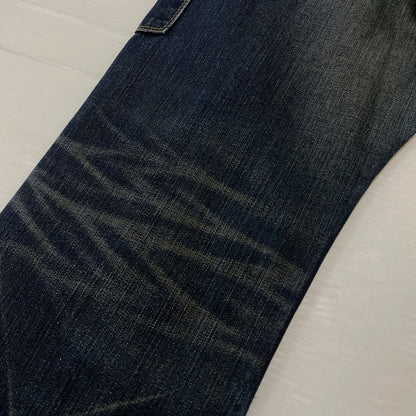 【現状渡し品】【メンズ】 ANACHRONORM アナクロノーム STANDARD BAL期 DENIM PANTS スタンダード バルキ デニム パンツ ボトムス ジーンズ 151-261029-sa-17-teih サイズ：30 カラー：インディゴ 万代Net店