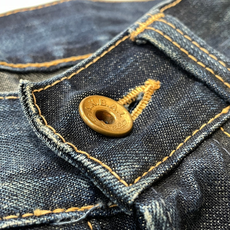 【現状渡し品】【メンズ】 ANACHRONORM アナクロノーム STANDARD BAL期 DENIM PANTS スタンダード バルキ デニム パンツ ボトムス ジーンズ 151-261029-sa-17-teih サイズ：30 カラー：インディゴ 万代Net店