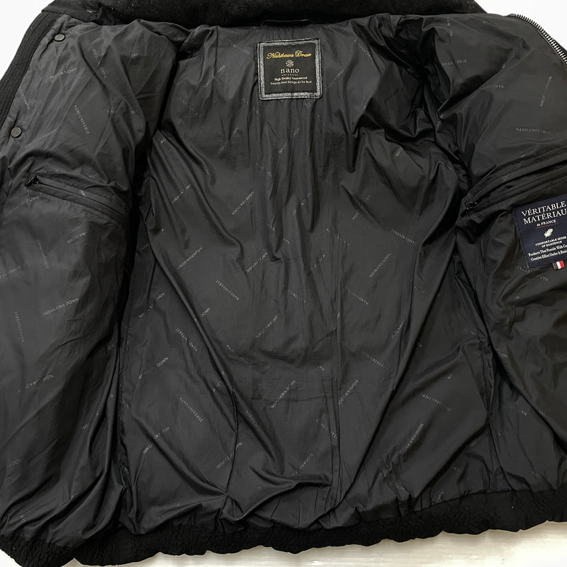 【中古品】【メンズ】 NANO UNIVERSE ナノユニバース NISHIKAWA DOWN JACKET 668-921-4002 ニシカワ ダウン ジャケット アウター 147-261028-sa-14-teih サイズ：L カラー：ブラック 万代Net店