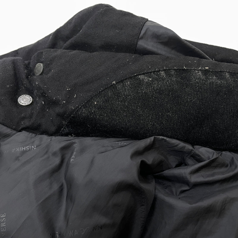 【中古品】【メンズ】 NANO UNIVERSE ナノユニバース NISHIKAWA DOWN JACKET 668-921-4002 ニシカワ ダウン ジャケット アウター 147-261028-sa-14-teih サイズ：L カラー：ブラック 万代Net店