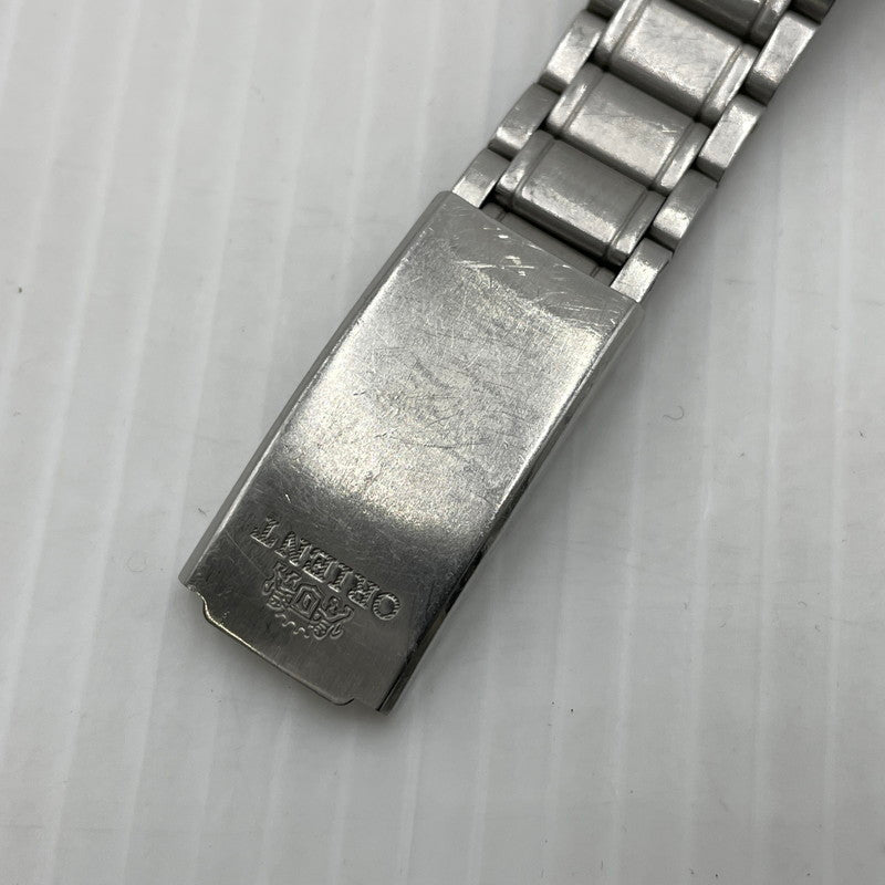 【中古品】【メンズ】 ORIENT オリエント AUTO MULTI YEAR CALENDAR FEU00008C オート マルチイヤー カレンダー 腕時計 自動巻き 197-261028-yo-06-teih カラー：シルバー 万代Net店
