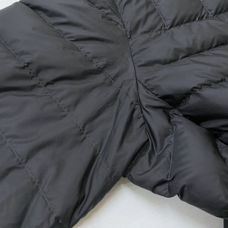 【中古品】【メンズ】 SUPREME シュプリーム 25FW MICRO DOWN HALF ZIP HOODED PULLOVER JACKET マイクロダウン ハーフジップ フーデッド プルオーバー ジャケット アウター 149-261027-yo-23-teih サイズ：XXL カラー：ブラック 万代Net店