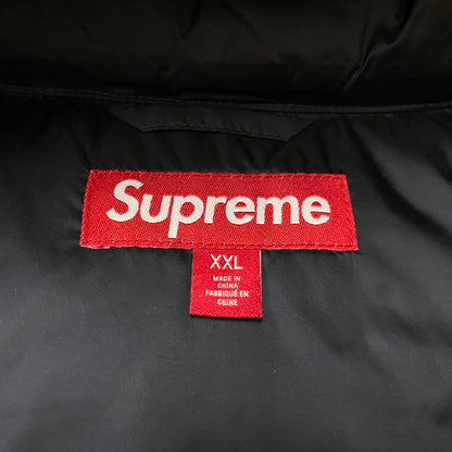 【中古品】【メンズ】 SUPREME シュプリーム 25FW MICRO DOWN HALF ZIP HOODED PULLOVER JACKET マイクロダウン ハーフジップ フーデッド プルオーバー ジャケット アウター 149-261027-yo-23-teih サイズ：XXL カラー：ブラック 万代Net店