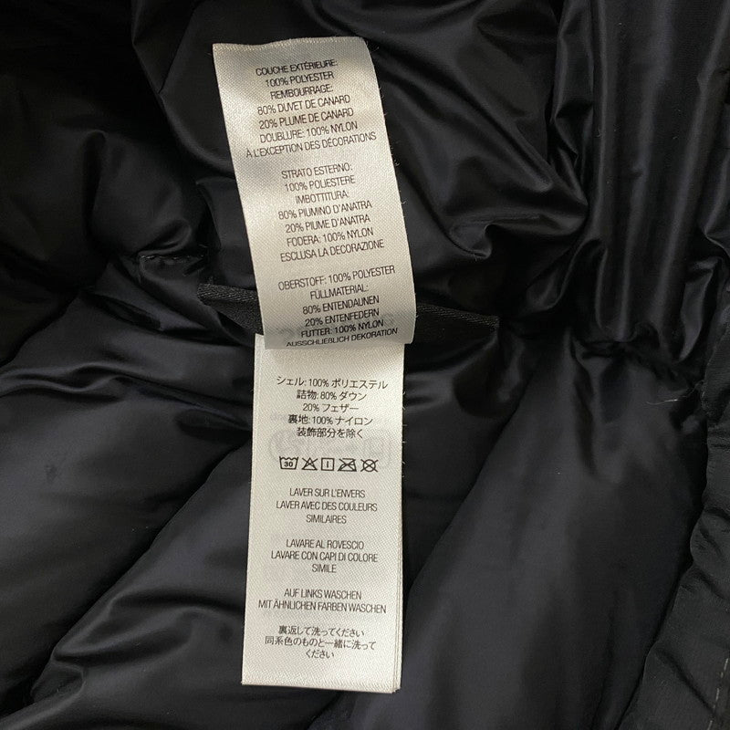 【中古品】【メンズ】 SUPREME シュプリーム 25FW MICRO DOWN HALF ZIP HOODED PULLOVER JACKET マイクロダウン ハーフジップ フーデッド プルオーバー ジャケット アウター 149-261027-yo-23-teih サイズ：XXL カラー：ブラック 万代Net店