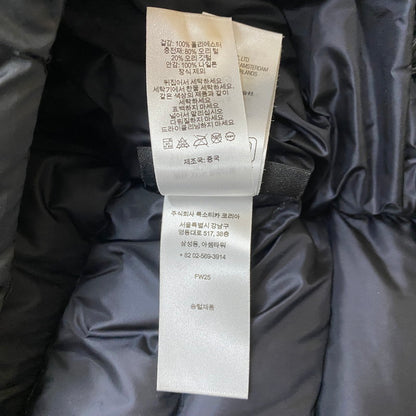 【中古品】【メンズ】 SUPREME シュプリーム 25FW MICRO DOWN HALF ZIP HOODED PULLOVER JACKET マイクロダウン ハーフジップ フーデッド プルオーバー ジャケット アウター 149-261027-yo-23-teih サイズ：XXL カラー：ブラック 万代Net店