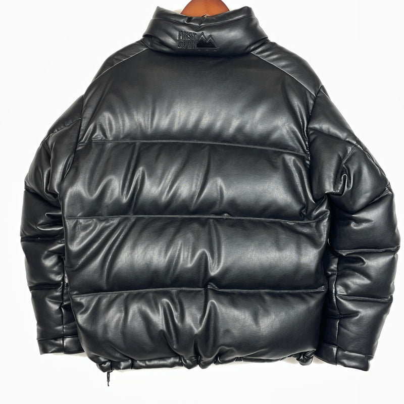 【現状渡し品】【メンズ】 KINETICS キネティックス × FIRST DOWN ファースト ダウン 別注コラボ BUBBLE DOWN JKT F942118 バブル ダウン ジャケット アウター 144-261028-sa-07-teih サイズ：XS カラー：ブラック 万代Net店