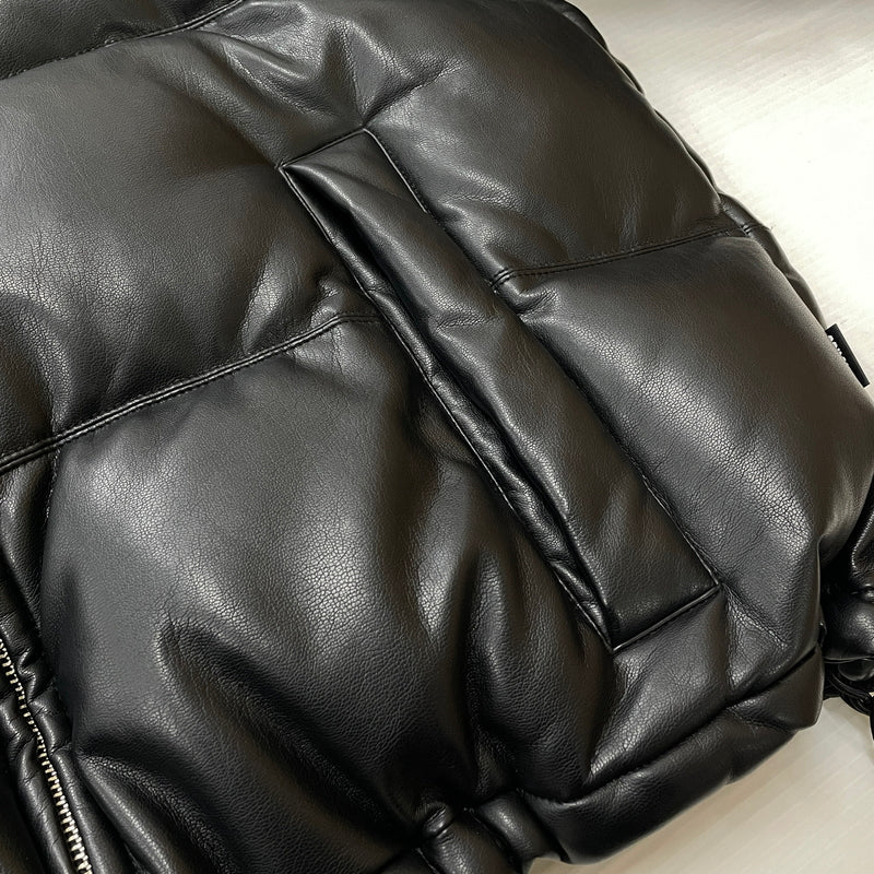 【現状渡し品】【メンズ】 KINETICS キネティックス × FIRST DOWN ファースト ダウン 別注コラボ BUBBLE DOWN JKT F942118 バブル ダウン ジャケット アウター 144-261028-sa-07-teih サイズ：XS カラー：ブラック 万代Net店