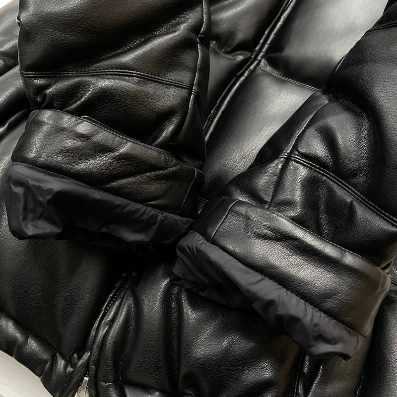 【現状渡し品】【メンズ】 KINETICS キネティックス × FIRST DOWN ファースト ダウン 別注コラボ BUBBLE DOWN JKT F942118 バブル ダウン ジャケット アウター 144-261028-sa-07-teih サイズ：XS カラー：ブラック 万代Net店