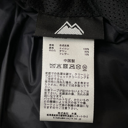 【現状渡し品】【メンズ】 KINETICS キネティックス × FIRST DOWN ファースト ダウン 別注コラボ BUBBLE DOWN JKT F942118 バブル ダウン ジャケット アウター 144-261028-sa-07-teih サイズ：XS カラー：ブラック 万代Net店