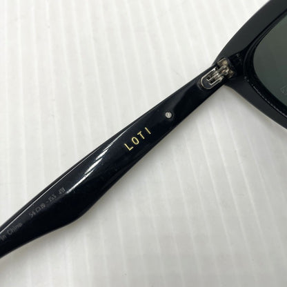 【中古品】【メンズ】 GENTLE MONSTER ジェントルモンスター LOTI SUNGLASSES ロティ サングラス アイウェア 203-261028-yo-03-teih サイズ：54□19-153 カラー：ブラック 万代Net店