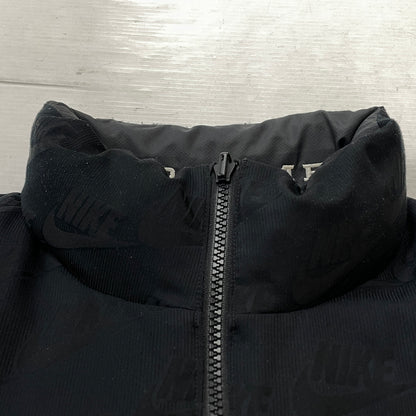 【中古品】【メンズ】 SUPREME シュプリーム × NIKE ナイキ 別注コラボ 21AW REVERSIBLE PUFFY JACKET 2021年 秋冬 リバーシブル パフィー ジャケット アウター 149-261028-sa-08-teih サイズ：L カラー：ブラック 万代Net店