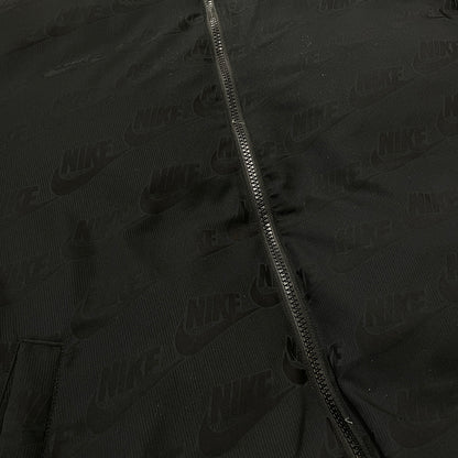 【中古品】【メンズ】 SUPREME シュプリーム × NIKE ナイキ 別注コラボ 21AW REVERSIBLE PUFFY JACKET 2021年 秋冬 リバーシブル パフィー ジャケット アウター 149-261028-sa-08-teih サイズ：L カラー：ブラック 万代Net店