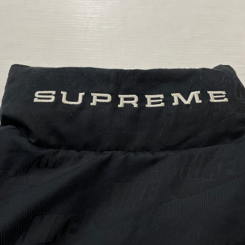 【中古品】【メンズ】 SUPREME シュプリーム × NIKE ナイキ 別注コラボ 21AW REVERSIBLE PUFFY JACKET 2021年 秋冬 リバーシブル パフィー ジャケット アウター 149-261028-sa-08-teih サイズ：L カラー：ブラック 万代Net店