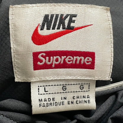 【中古品】【メンズ】 SUPREME シュプリーム × NIKE ナイキ 別注コラボ 21AW REVERSIBLE PUFFY JACKET 2021年 秋冬 リバーシブル パフィー ジャケット アウター 149-261028-sa-08-teih サイズ：L カラー：ブラック 万代Net店
