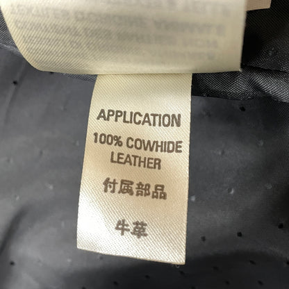 【中古品】【メンズ】 DIESEL ディーゼル RAM LEATHER RIDERS JACKET ラム レザー ライダース ジャケット アウター 141-261028-sa-05-teih サイズ：M カラー：ブラック 万代Net店