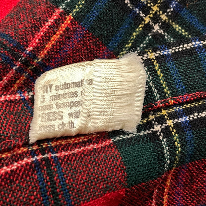 【現状渡し品】【メンズ】 PENDLETON ペンドルトン 70S VINTAGE WOOL CHECK SHIRT 70年代 ヴィンテージ ウール チェック シャツ 長袖 トップス 145-261029-sa-08-teih サイズ：M カラー：レッド 万代Net店