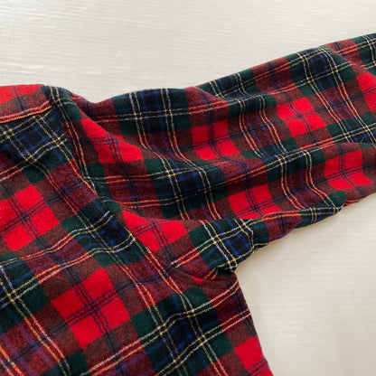 【現状渡し品】【メンズ】 PENDLETON ペンドルトン 70S VINTAGE WOOL CHECK SHIRT 70年代 ヴィンテージ ウール チェック シャツ 長袖 トップス 145-261029-sa-08-teih サイズ：M カラー：レッド 万代Net店