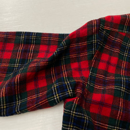 【現状渡し品】【メンズ】 PENDLETON ペンドルトン 70S VINTAGE WOOL CHECK SHIRT 70年代 ヴィンテージ ウール チェック シャツ 長袖 トップス 145-261029-sa-08-teih サイズ：M カラー：レッド 万代Net店