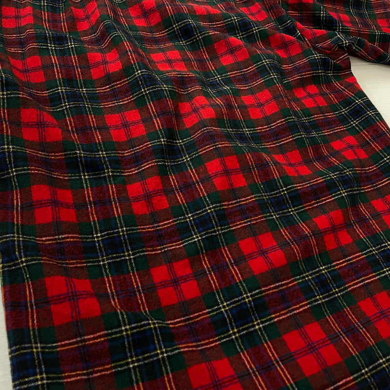【現状渡し品】【メンズ】 PENDLETON ペンドルトン 70S VINTAGE WOOL CHECK SHIRT 70年代 ヴィンテージ ウール チェック シャツ 長袖 トップス 145-261029-sa-08-teih サイズ：M カラー：レッド 万代Net店