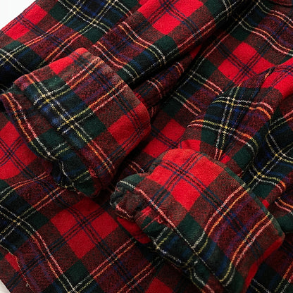 【現状渡し品】【メンズ】 PENDLETON ペンドルトン 70S VINTAGE WOOL CHECK SHIRT 70年代 ヴィンテージ ウール チェック シャツ 長袖 トップス 145-261029-sa-08-teih サイズ：M カラー：レッド 万代Net店