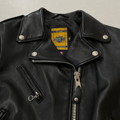 【中古品】【メンズ】 SCHOTT ショット WOMENS LAMB ONE STAR RIDERS JACKET 7197 ウーマンズ RAM ワンスター ライダース ジャケット アウター 168-261028-sa-04-teih サイズ：XS カラー：ブラック 万代Net店
