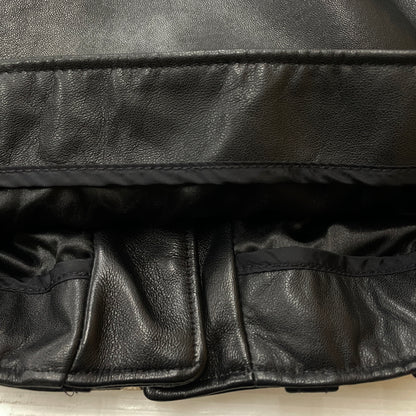 【中古品】【メンズ】 SCHOTT ショット WOMENS LAMB ONE STAR RIDERS JACKET 7197 ウーマンズ RAM ワンスター ライダース ジャケット アウター 168-261028-sa-04-teih サイズ：XS カラー：ブラック 万代Net店