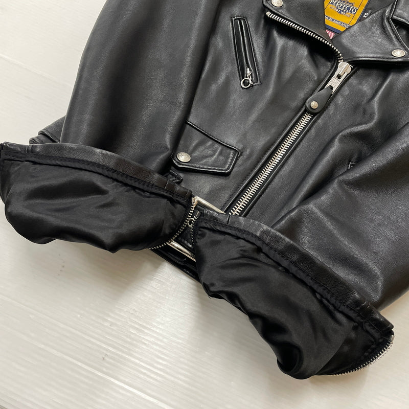 【中古品】【メンズ】 SCHOTT ショット WOMENS LAMB ONE STAR RIDERS JACKET 7197 ウーマンズ RAM ワンスター ライダース ジャケット アウター 168-261028-sa-04-teih サイズ：XS カラー：ブラック 万代Net店