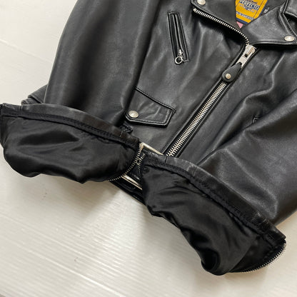 【中古品】【メンズ】 SCHOTT ショット WOMENS LAMB ONE STAR RIDERS JACKET 7197 ウーマンズ RAM ワンスター ライダース ジャケット アウター 168-261028-sa-04-teih サイズ：XS カラー：ブラック 万代Net店