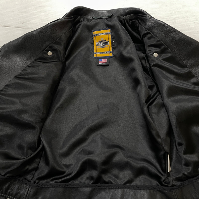 【中古品】【メンズ】 SCHOTT ショット WOMENS LAMB ONE STAR RIDERS JACKET 7197 ウーマンズ RAM ワンスター ライダース ジャケット アウター 168-261028-sa-04-teih サイズ：XS カラー：ブラック 万代Net店