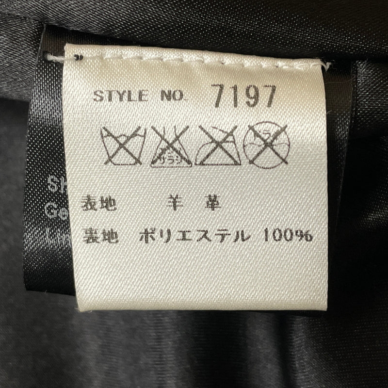 【中古品】【メンズ】 SCHOTT ショット WOMENS LAMB ONE STAR RIDERS JACKET 7197 ウーマンズ RAM ワンスター ライダース ジャケット アウター 168-261028-sa-04-teih サイズ：XS カラー：ブラック 万代Net店