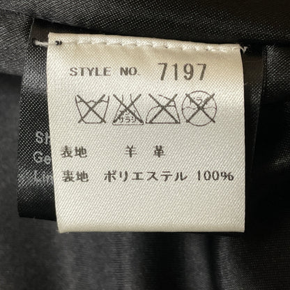 【中古品】【メンズ】 SCHOTT ショット WOMENS LAMB ONE STAR RIDERS JACKET 7197 ウーマンズ RAM ワンスター ライダース ジャケット アウター 168-261028-sa-04-teih サイズ：XS カラー：ブラック 万代Net店