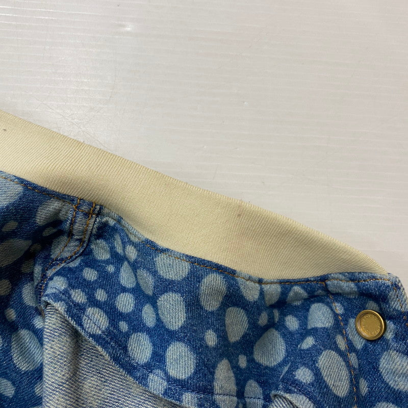【中古品】【メンズ】 LOUIS VUITTON ルイ・ヴィトン × YAYOI KUSAMA 草間彌生 別注コラボ INFINITY DOT DENIM SHIRTS RM232H YN4 HOS33W インフィニティドット デニムシャツ 半袖 トップス 179-261027-yo-19-teih サイズ：4L カラー：総柄 万代Net店