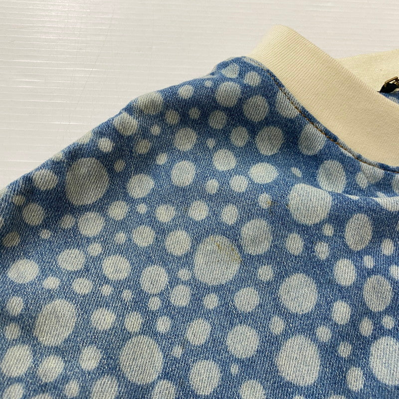 【中古品】【メンズ】 LOUIS VUITTON ルイ・ヴィトン × YAYOI KUSAMA 草間彌生 別注コラボ INFINITY DOT DENIM SHIRTS RM232H YN4 HOS33W インフィニティドット デニムシャツ 半袖 トップス 179-261027-yo-19-teih サイズ：4L カラー：総柄 万代Net店