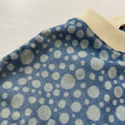 【中古品】【メンズ】 LOUIS VUITTON ルイ・ヴィトン × YAYOI KUSAMA 草間彌生 別注コラボ INFINITY DOT DENIM SHIRTS RM232H YN4 HOS33W インフィニティドット デニムシャツ 半袖 トップス 179-261027-yo-19-teih サイズ：4L カラー：総柄 万代Net店