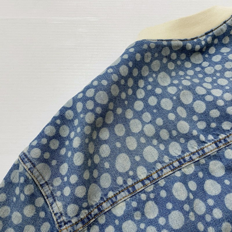【中古品】【メンズ】 LOUIS VUITTON ルイ・ヴィトン × YAYOI KUSAMA 草間彌生 別注コラボ INFINITY DOT DENIM SHIRTS RM232H YN4 HOS33W インフィニティドット デニムシャツ 半袖 トップス 179-261027-yo-19-teih サイズ：4L カラー：総柄 万代Net店