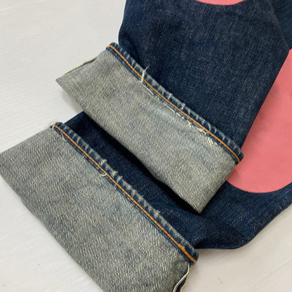 【中古品】【メンズ】 EVISU エヴィス LOT.2000 NO.2 DENIM PANTS ナンバー2 デニムパンツ ボトムス ジーンズ カモメペンキ 156-261027-yo-25-teih サイズ：31×35 カラー：インディゴ 万代Net店