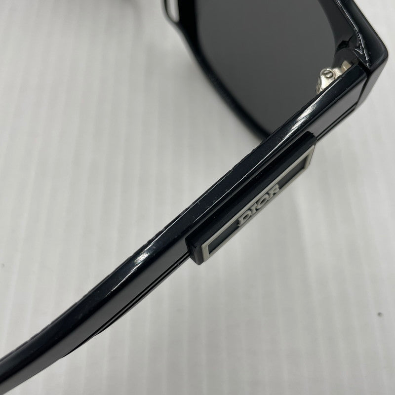 【中古品】【メンズ】 DIOR ディオール B23 S2F RECTANGULAR SUNGLASSES レクタンギュラー サングラス アイウェア 183-261028-yo-04-teih サイズ：58□20-145 カラー：ブラック 万代Net店
