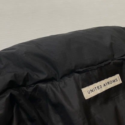 【中古品】【メンズ】 　UNITED ARROWS ユナイテッドアローズ LIPSTOP DOWN QUILTING BLOUSON 1125-199-8432 リップストップ ダウン キルティング ブルゾン アウター 147-261028-sa-11-teih サイズ：L カラー：ブラック 万代Net店