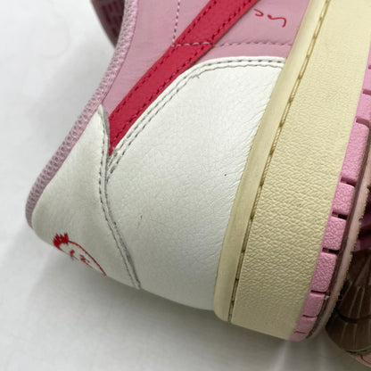 【中古品】【メンズ】 NIKE ナイキ × TRAVIS SCOTT トラヴィス スコット AIR JORDAN 1 RETRO LOW OG "SAIL TROPICAL PINK" IQ7604-101 エアジョーダン1 レトロ スニーカー 靴 160-261028-yo-10-teih サイズ：28.5cm カラー：ピンク 万代Net店