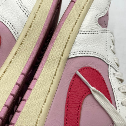 【中古品】【メンズ】 NIKE ナイキ × TRAVIS SCOTT トラヴィス スコット AIR JORDAN 1 RETRO LOW OG "SAIL TROPICAL PINK" IQ7604-101 エアジョーダン1 レトロ スニーカー 靴 160-261028-yo-10-teih サイズ：28.5cm カラー：ピンク 万代Net店
