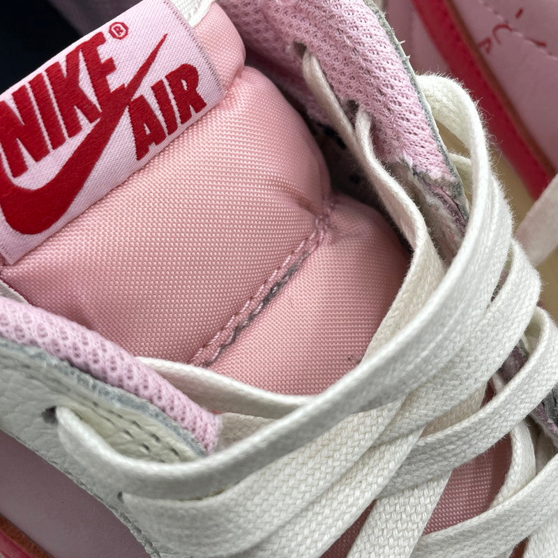 【中古品】【メンズ】 NIKE ナイキ × TRAVIS SCOTT トラヴィス スコット AIR JORDAN 1 RETRO LOW OG "SAIL TROPICAL PINK" IQ7604-101 エアジョーダン1 レトロ スニーカー 靴 160-261028-yo-10-teih サイズ：28.5cm カラー：ピンク 万代Net店
